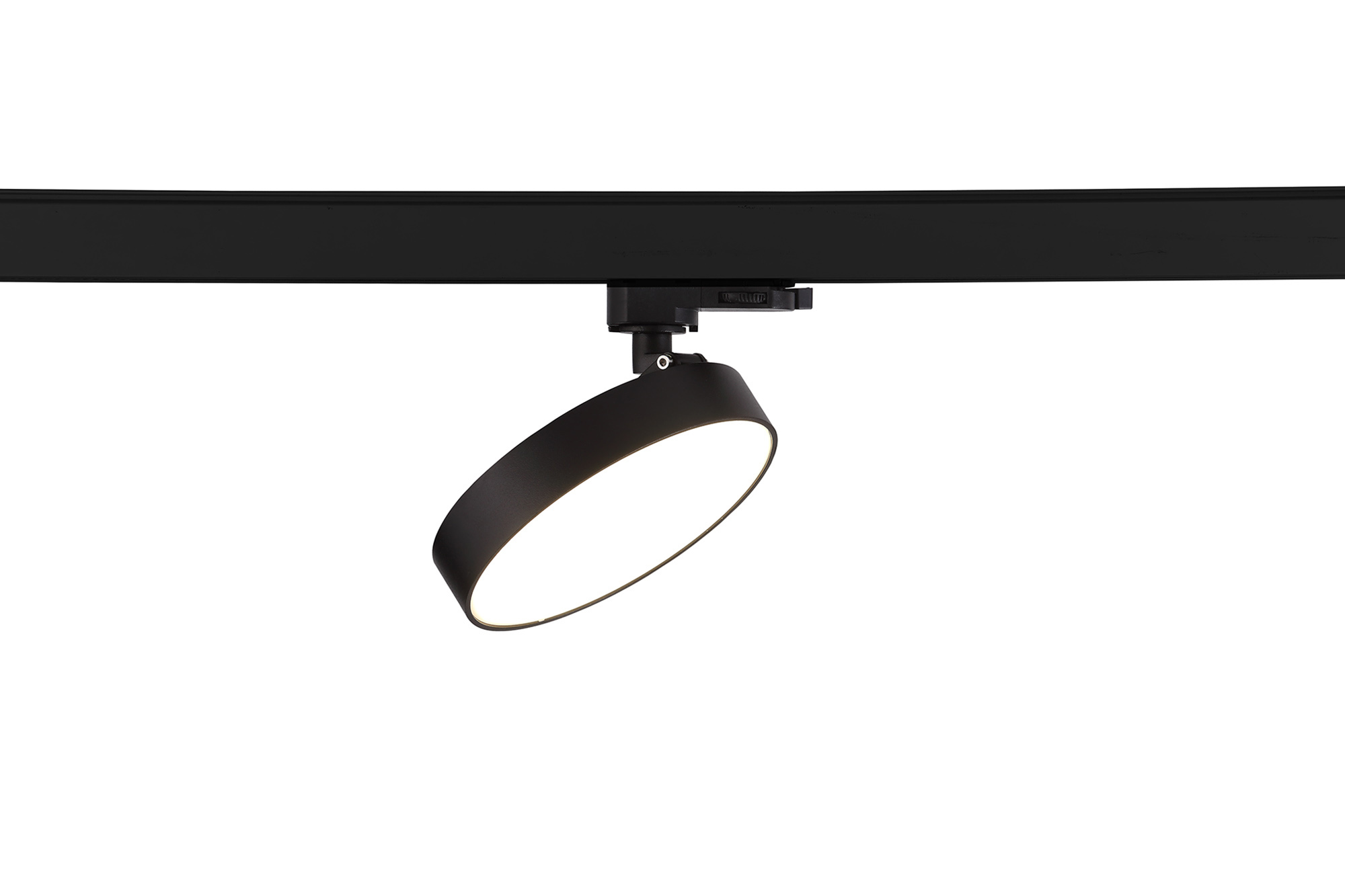 DL190451/MB  Adis, 22W Black Disc Track Light, 4000K 120 Deg, DOB, 3yrs Warranty